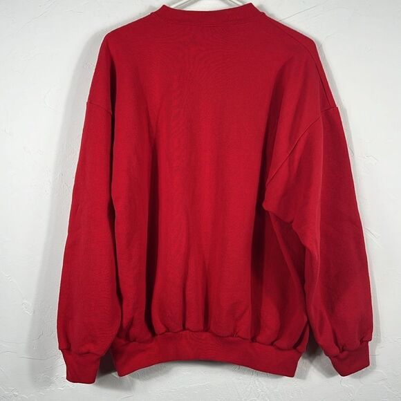 🏈 True Vintage OHIO STATE BUCKEYES Embroidered Crewneck Sweatshirt Sz XL - EUC - Picture 7 of 8